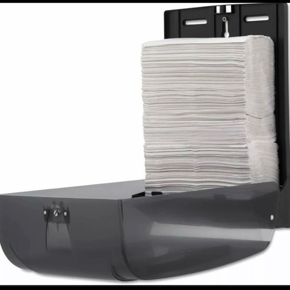 GP PRO Combi-Fold Manual Paper Towel Dispenser, Black 56650A new without box